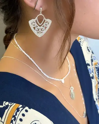 Brincos de prata 925